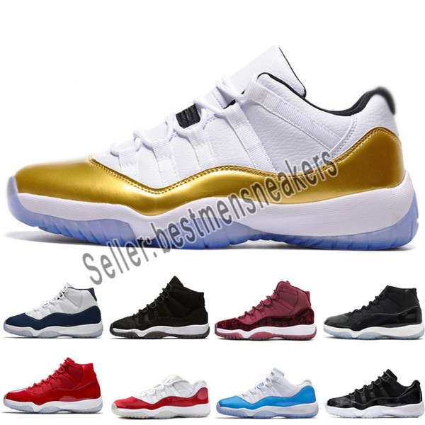 11 11s Men Basketball Shoes 2019 New Concord Platinum Tint Designer Sneakers XI Chicago Bred Space Jam Women Sports Shoes 36-47