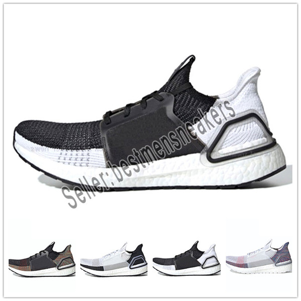 Cloud White Black Ultra boost 2019 Ultraboost mens Running shoes Dark Pixel Refract Clear Brown Primeknit sports trainers men women sneakers