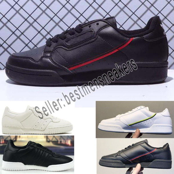 Best quality drop shipping Core Black Continental 80 Aero Blue Running shoes Grey OG White Mens Trainers Zapatos maxes Sneakers Size 36-45