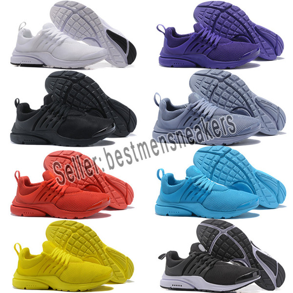 Best Quality Prestos 5 V Running Shoes Men Women 2019 Presto Ultra BR QS Yellow Pink Black Oreo Outdoor Sports Fashion Jogging Sneakers