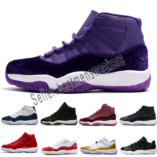 Concord High 45 11 XI 11s Cap and Gown PRM Heiress Gym Red Chicago Platinum Tint Space Jams Men Basketball Shoes sports Sneakers