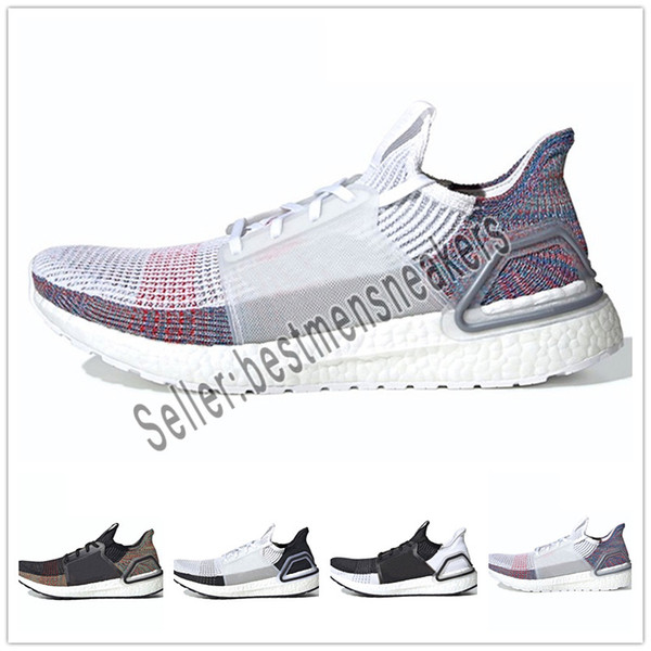 2019 Ultra Boost 19 Men Women Running Shoes Ultraboost 5.0 Laser Red Dark Pixel Core Black Cheap Trainer Sport Sneaker Size 36-45