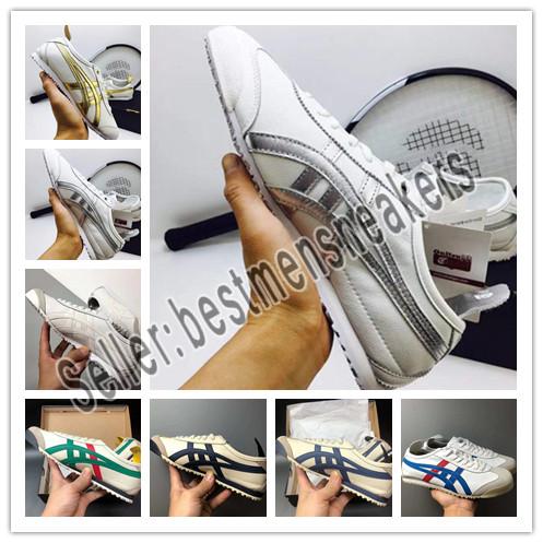 NEW Tiger Bruce lee Flat Onitsuka Running Shoes Mens And Womens Comfortable Leather Zapatillas Athletic Outdoor Sport Sneakers