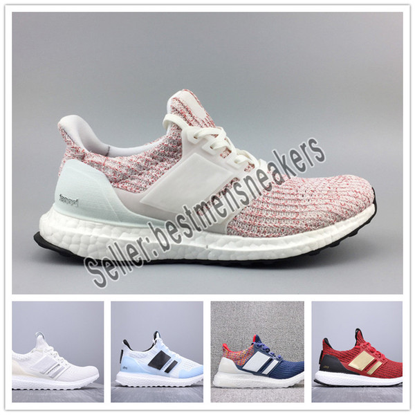Ultra boost Running Shoes 3.0 4.0 Men Women Stripe Balck White Oreo Designer Sneakers Ultraboost Sport Shoes Trainers Size 36-45