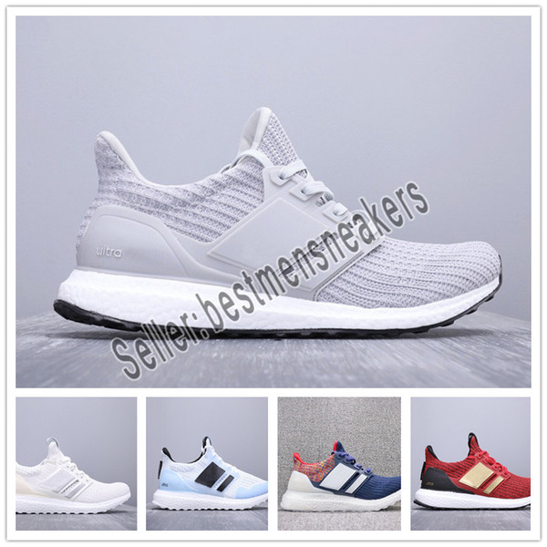 High Quality Ultraboost 3.0 4.0 Running Shoes Men Women Ultra Boost 3.0 III Primeknit Runs White Black Sports Sneaker 36-45