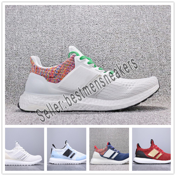 Ultra Boost 3.0 4.0 Triple Black and White Primeknit Oreo CNY Blue grey Men Women Running Shoes Ultra Boosts ultraboost sport Sneakers