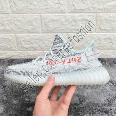 2019 Static 350 V2 V1 Semi Frozen Yellow Cream White Zebra Black Red Beluga 2.0 Grey Butter Sesame Blue Tint Men Women