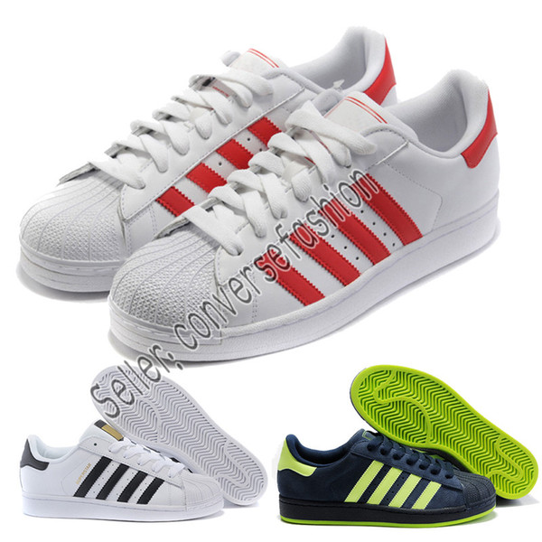 2019 wholesale cheap Superstar White Hologram Iridescent Junior Superstars 80s Pride Sneakers Super Star Women Mens Sport casual Flat Shoes