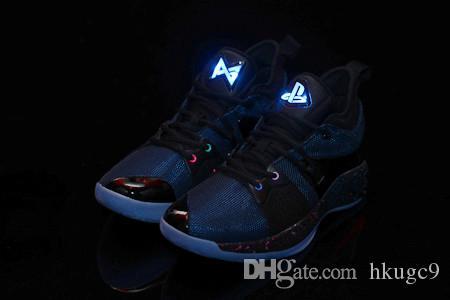 Hot sales PG 2 Playstation shoes store With Box Top Quality Paul George Basketball Shoes Free Shipping AT7815-002