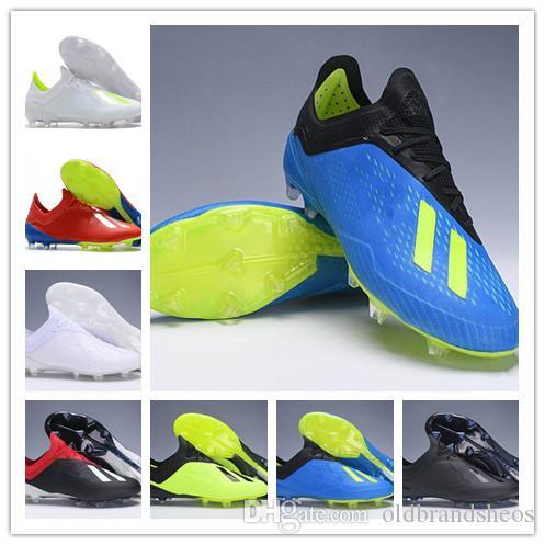 World Cup Color Predator X 18.1 FG Shadow Mode Pack Fluorescent Football Boot Green Soccer Shoes AAA+quality Men Jogging Sneakers Size 39-45