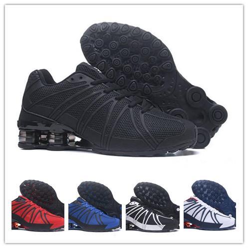 Fashion Shox Zapatillas Deportiva Hombre 2018 Men Shox OZ Trainers Shoes Colors Grey White TLX Sizes Eu40-46