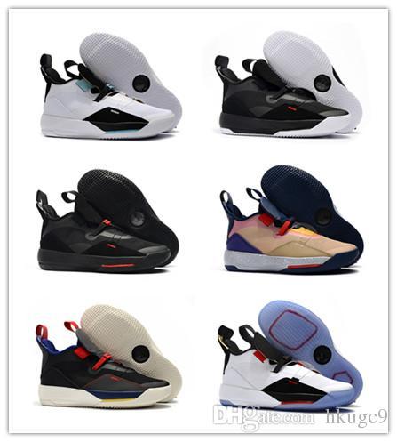 2018 New Arrival Jumpman XXXIII 33 Mens Basketball Shoes for Cheap High quality 33s Multicolors Black Yellow Trainers Sneakers Size 40-46