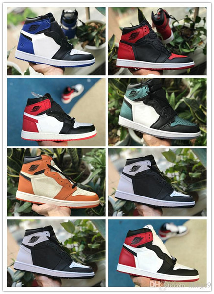 Top quality Mid OG 1 top 3 men basketball shoes 1s Homage To Home Banned Bred Chicago Royal Blue Shattered Backboard Pass The Torch sneakers