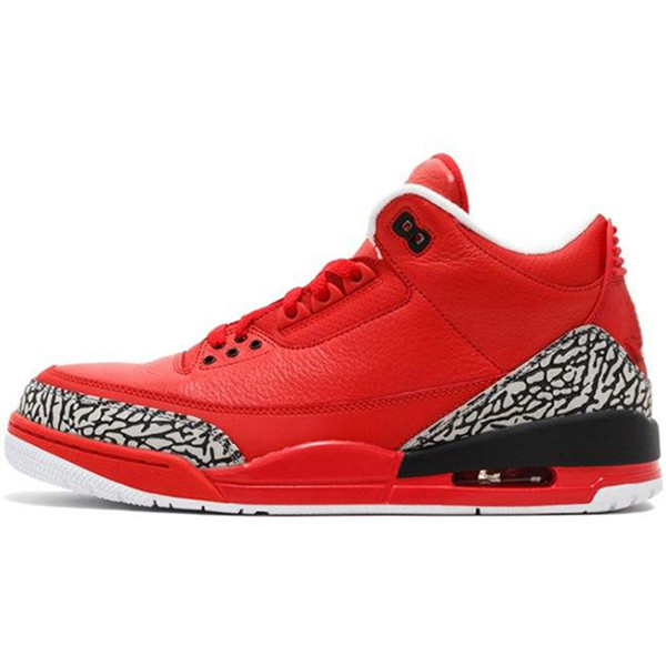 2019 Red Tinker Mocha 3s Black Cement Pure retros retro White UNC Basketball Shoes Men 3 Katrina Chlorophyll International Flight Sneakers