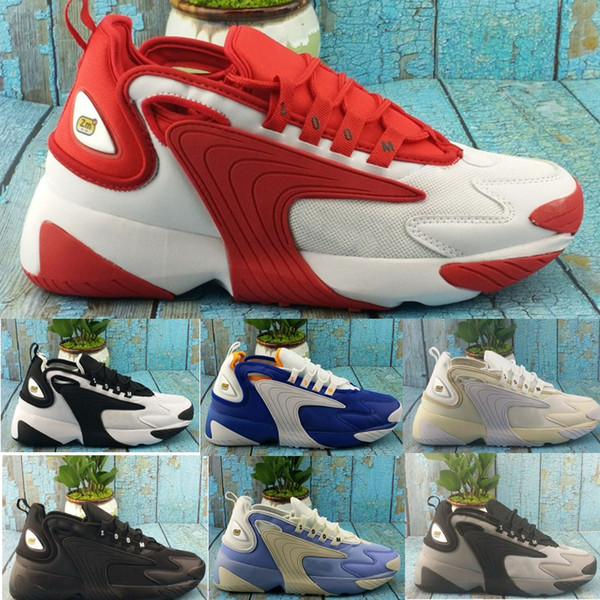 M2k Tekno Zoom 2K Men Basketball Shoes 2000 Triple S Black Sail White Orange Navy Good Quality Designer Sports Shoes Mens Trainer Size7-12