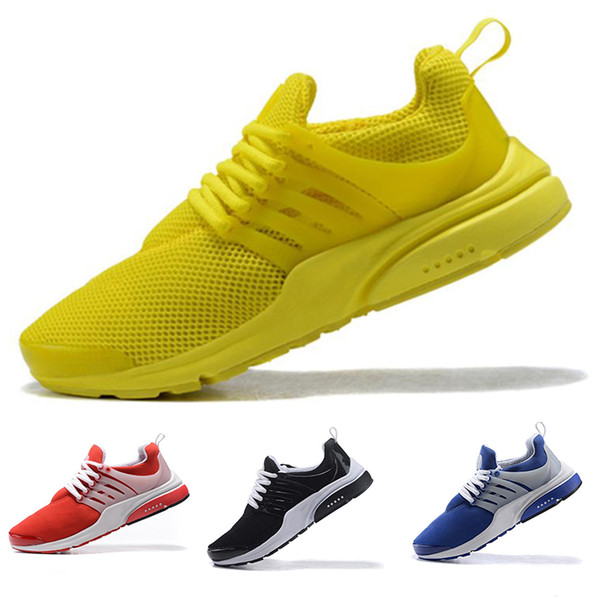 New Presto BR QS Mens Womens Running Shoes Triple Black White red pink blue trainers sports Sneakers shoe athletic Jogging size 36-45