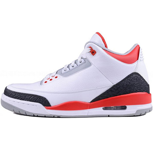 Best Quality 3s Mens Basketball Shoes 3 JTH NRG Pure White Katrina Men Women White Cement Sports Designer Shoes Sneakers Size 7-13