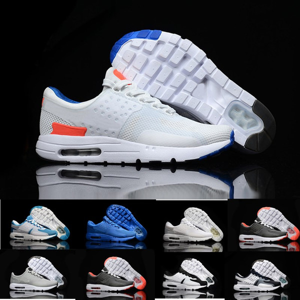 Free Shipping Famous Zero 87 Mens Sports Athletic Running Shoes Air Cushion Sneaker Trainers shoes Size 40-46