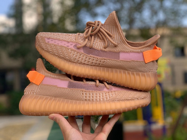 350 V2 Running Shoes Hyperspace Clay True Form Static Kanye West Cream White Black White Zebra Men Women Fashion Sports Sneakers US 5-13