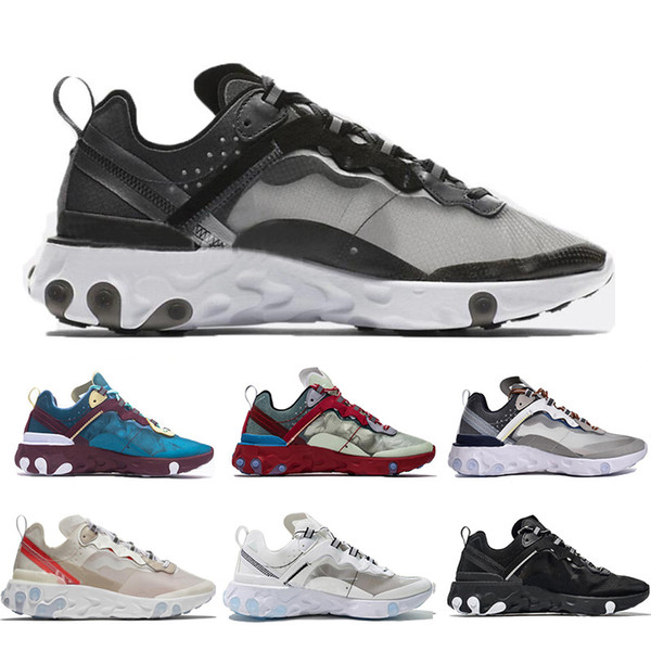 2019 best quality reaction element 87 Undercpver x upcoming men's fashion luxury design women's shoes sports shoes