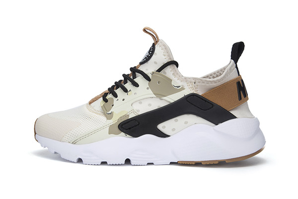 New 2018 Huarache 4 IV Ultra Running Shoes for Men Women All Red Huraches Huaraches Mens Trainers Hurache Sports Sneakers 36-45