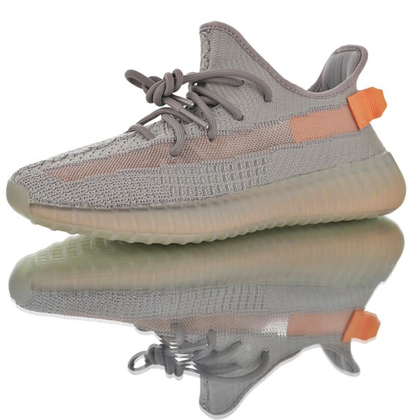 2019 New 350 True Form Hyperspace Clay Static Mens Running Shoes Kanye West Cream White Black White Bred Women Fashion Sport Sneakers