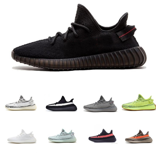 Wholesale 2019 cheap 350 Pirate Black Running Shoes Men WOMEN 350 V1 west Oxford Tan Sports Shoes Sneaker Free shipping