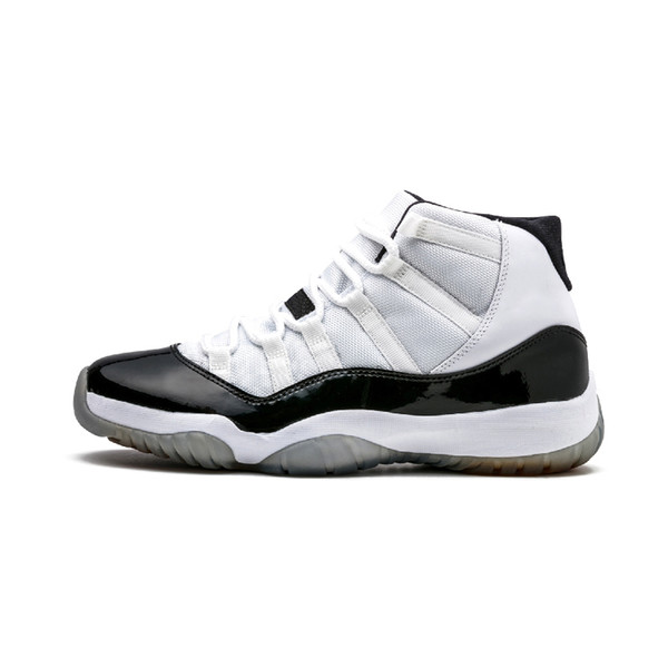 Concord 11s Cap and Gown Basketball Shoes 11 Zapatos Mens Trainers Concord 45 Platinum Tint Space Jam Designer Sneakers