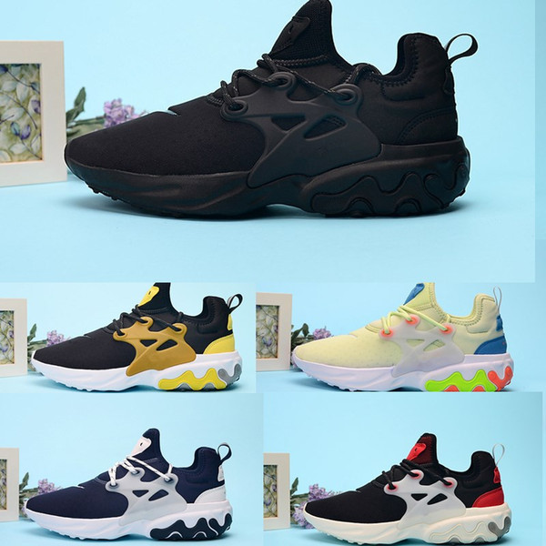 designer men women presto Epic React Element running shoes rainbow gold black chaussure homme prestos trainers breathable sports sneakers