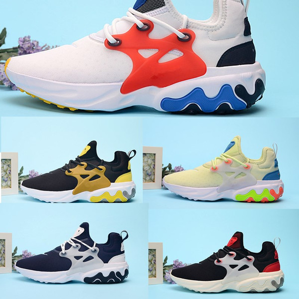 2019 Presto Mid Extreme Epic React Men Women Running Shoes Comfortable Foot Feel Mesh Breathable Triple Black White sports sneakers 36-45
