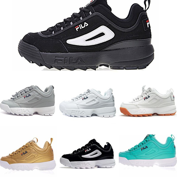 2019 Disruptors 2.0 X Raf Simons unisex Trainers Sneakers Big Sawtooth Casual Shoes Sports Thick Bottom White Pink Fashion Running Shoes A32