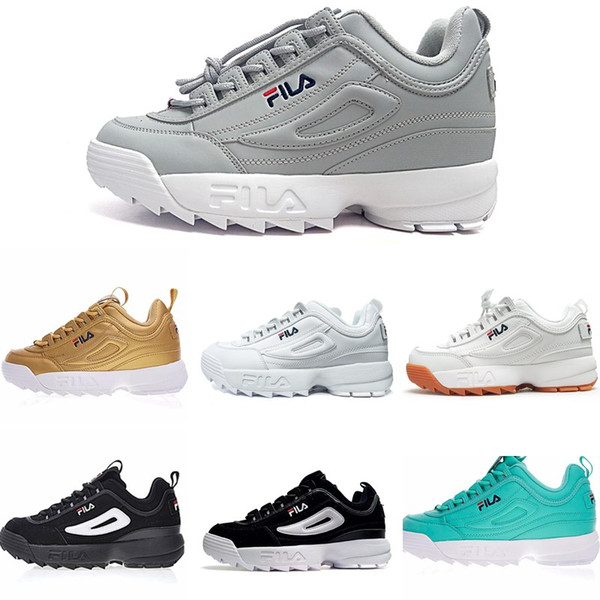 Fashion Casual Shoes Low Disruptors 2 II Women Sawtooth Ladies Thick Bottom Lace up Shoes Sneakers Platform Shoes High Quality