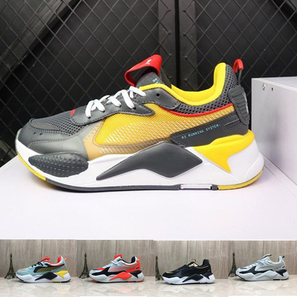 2019 Hot RS-X RS Reinvention Toys Mens Running Shoes Trainers Breathable Mesh Transformers Casual Womens rs x Sneakers dad shoes Size 36-45