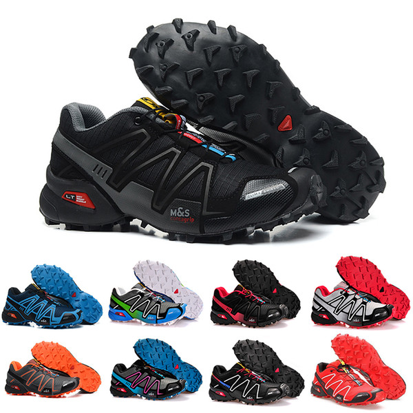 2019 free shipping Speed Cross 3 CS III Red Men Sports Shoes mens Speed Crosspeed 3 Outdoor running shoes eur 40-46