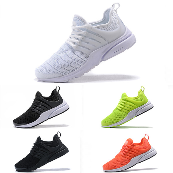 TT 2019 TOP PRESTO 5 BR QS Breathe Black White Yellow Red Mens Shoes Sneakers Women Running Shoes Hot Men Sports Shoe Walking designer shoes