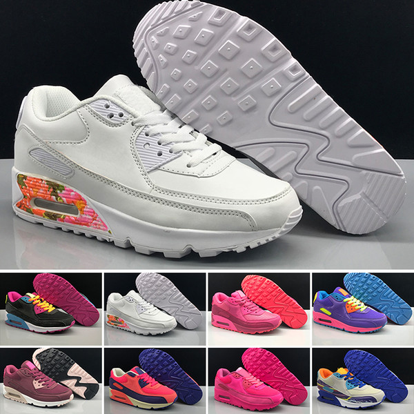 2019T cheap sale 90 90s Men women Running Shoes Triple Black White Red cny oreo jogging Outdoor Trainer mens Sports Shoes sneaker eur 36-45