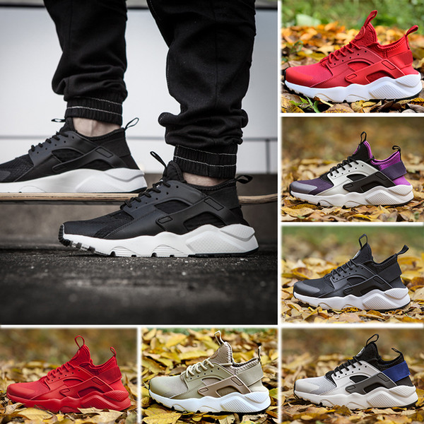 2018 Air Huarache 4 IV Running Shoes For Men & Women, Mesh Cushion Famous Brand Huaraches Designer Athletic Sport Sneakers Eur 36-46