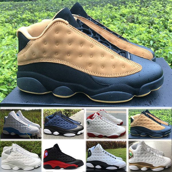 2019 Mens Basketball Shoes 13 Bred Black True Red Moon Particle Graduation Class of 2002 Discount Sports Shoe Women Sneakers 13s Black Cat