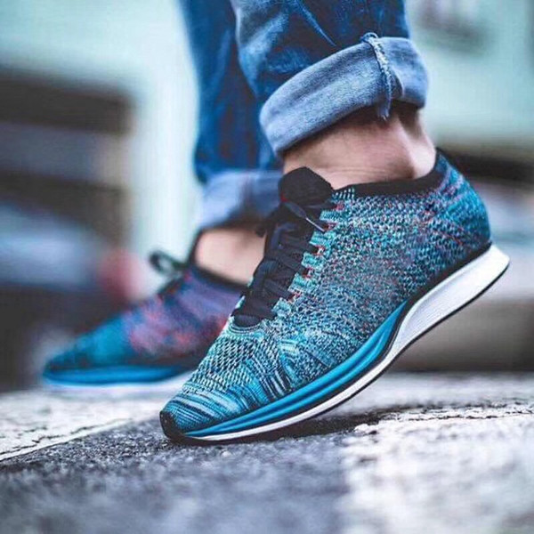 2019 RACER RunnING ShOes For Women & Men ,High Quality Breathable fashion SpORt shOes Balck Grey athletic Sneakers size 36-45