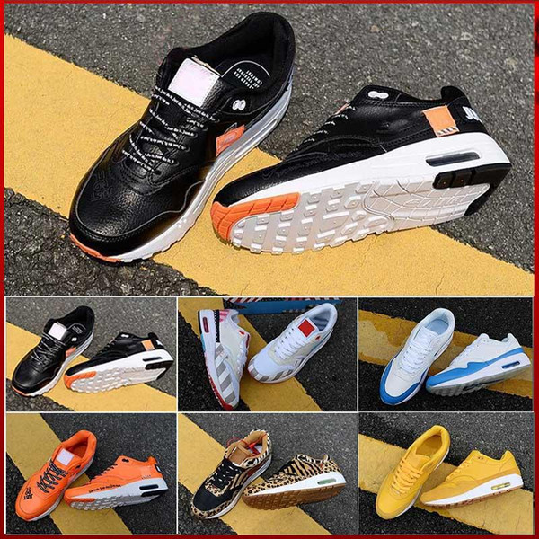 Wholesale 87 Atmos 87 Anniversary 1 Piet Parra 87 Premium lunar 1 DELUXE WATERMELON running shoes sneaker top quality With Box