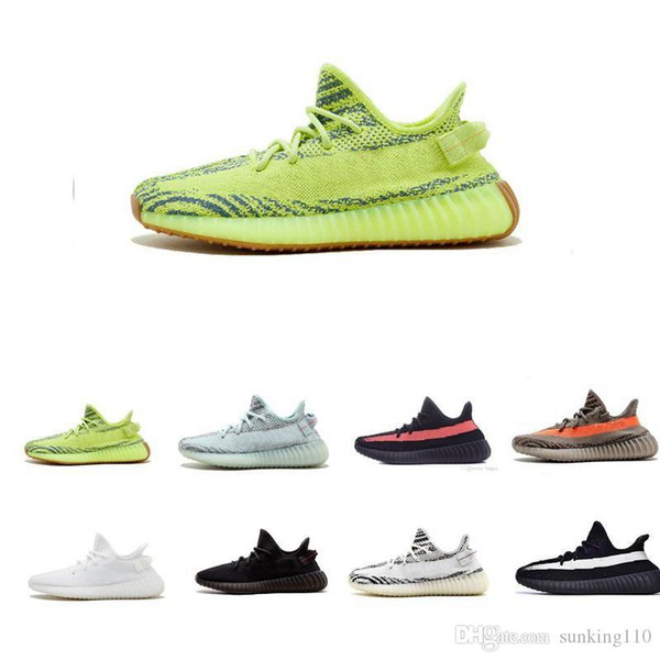 2019 Trainers V2 Static Butter Cream White Beluga 2.0 Black Bred Men triple Running Shoes Kanye West Designer Women Sneakers Size 13