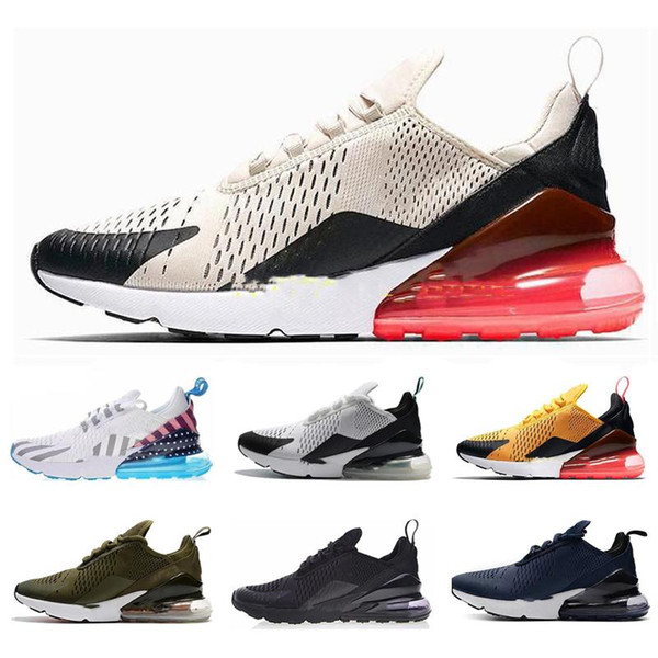 TN Cushion Sneakers Sport Designer Casual Shoes 27c Mens Women Running Shoes Triple White University Red Olive Volt 270s Shoe