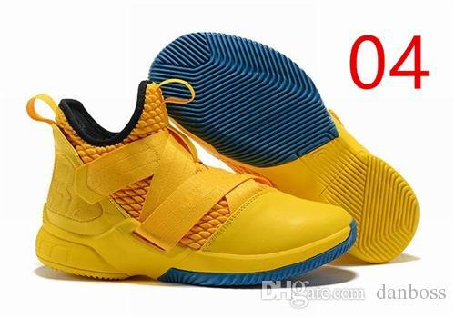 2019 hot sale Brand Top quality 12 Zero Dark Thirty Soldier XII for Playoffs Basketball Shoes XII Witness Soldier 12 Sports Sneakers danboss