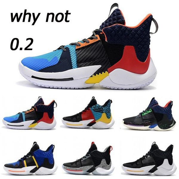 2019 High quality why not basketball shoes men 0.2 sneakers Russell Westbrook II zer0.2 sneakers zero 2 original trainers danboss