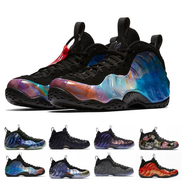 2019 new With Box Penny Hardaway Foam One air foam Basketball Shoes Boys Purple Sports Girls Sneakers for mens Athletic Teenage danboss