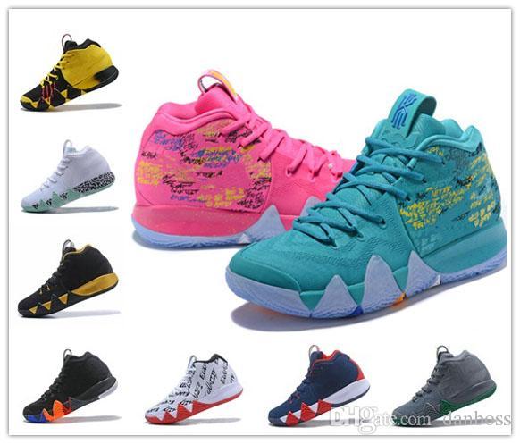 hot sale Irving 4 Men's Basketball Shoes Designer Shoes Multi-color Kyries IV Outdoor Casual Sports Sneaker Size Eur 40-46 danboss