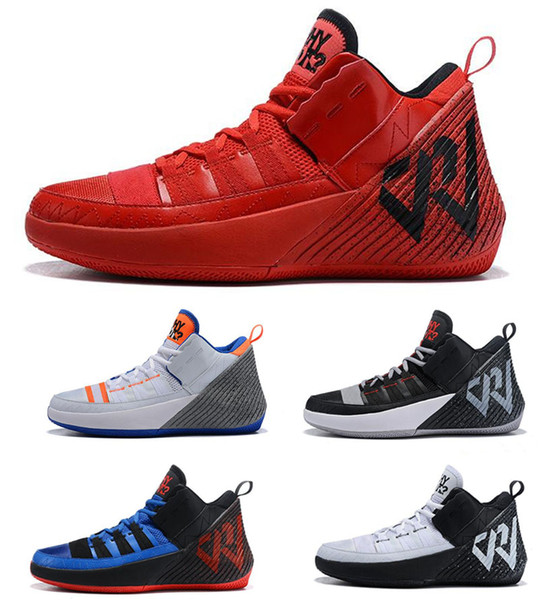 2019 hot Why Not Zer0.1 Men Sports Shoes Chaos Russell Westbrook II 2 Designer Sneakers Zer0.2 V2 Black Orange-Grey Mens Trainers uumall