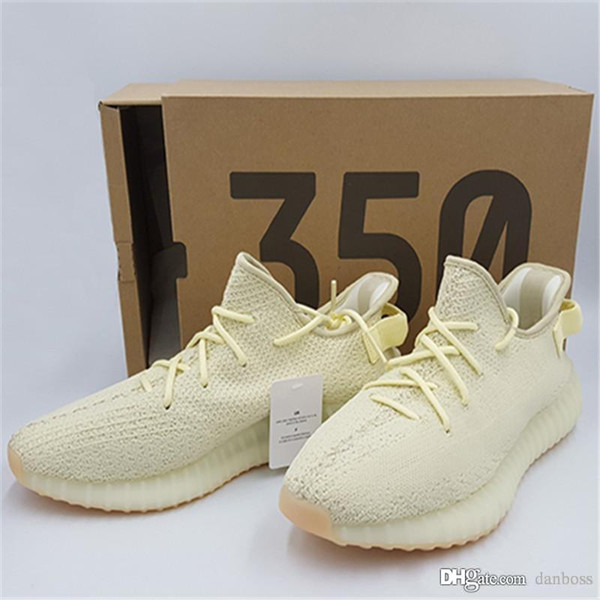 2019 newest colors Best quality S 350 Butter Sesame Semi Frozen Blue Tint zebra Bred running shoes mens Sneakers US size 5-11.5