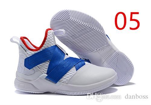 2019 new sale Brand Top quality 12 Zero Dark Thirty Soldier XII for Playoffs Basketball Shoes XII Witness Soldier 12 Sports Sneakers danboss