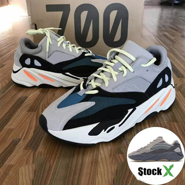 700 Runner 2019 New Kanye West Mauve Wave Mens Women Athletic Best Quality 700s Sports Running Sneakers Designer Shoes With Box